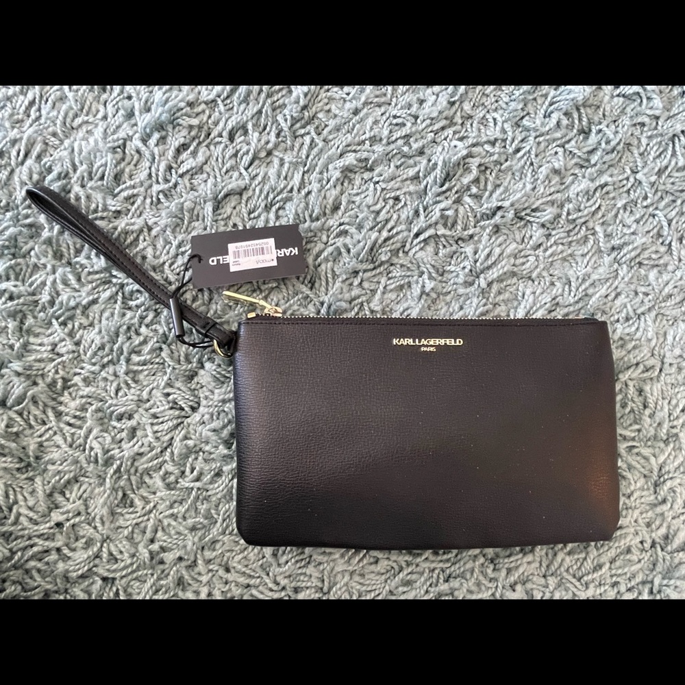 Karl Lagerfield clutch NWT